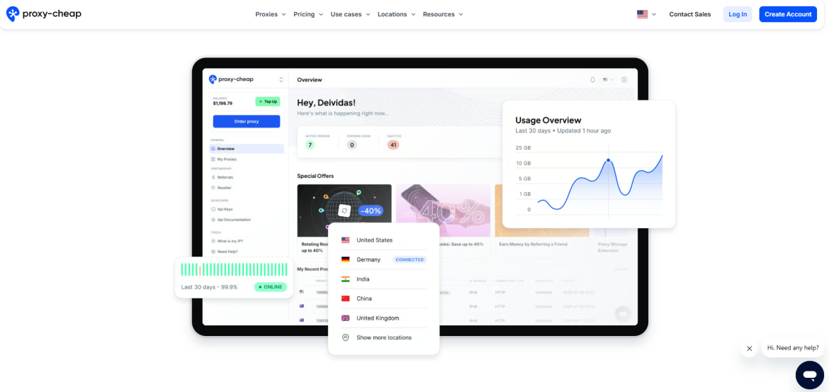 Đánh giá proxy-cheap: Bảng giá proxy cheap khá dễ tiếp cận và lựa chọn