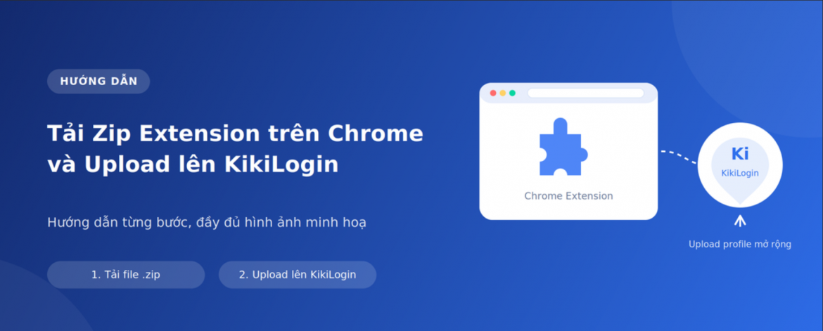 tai zip extension va upload len kikilogin