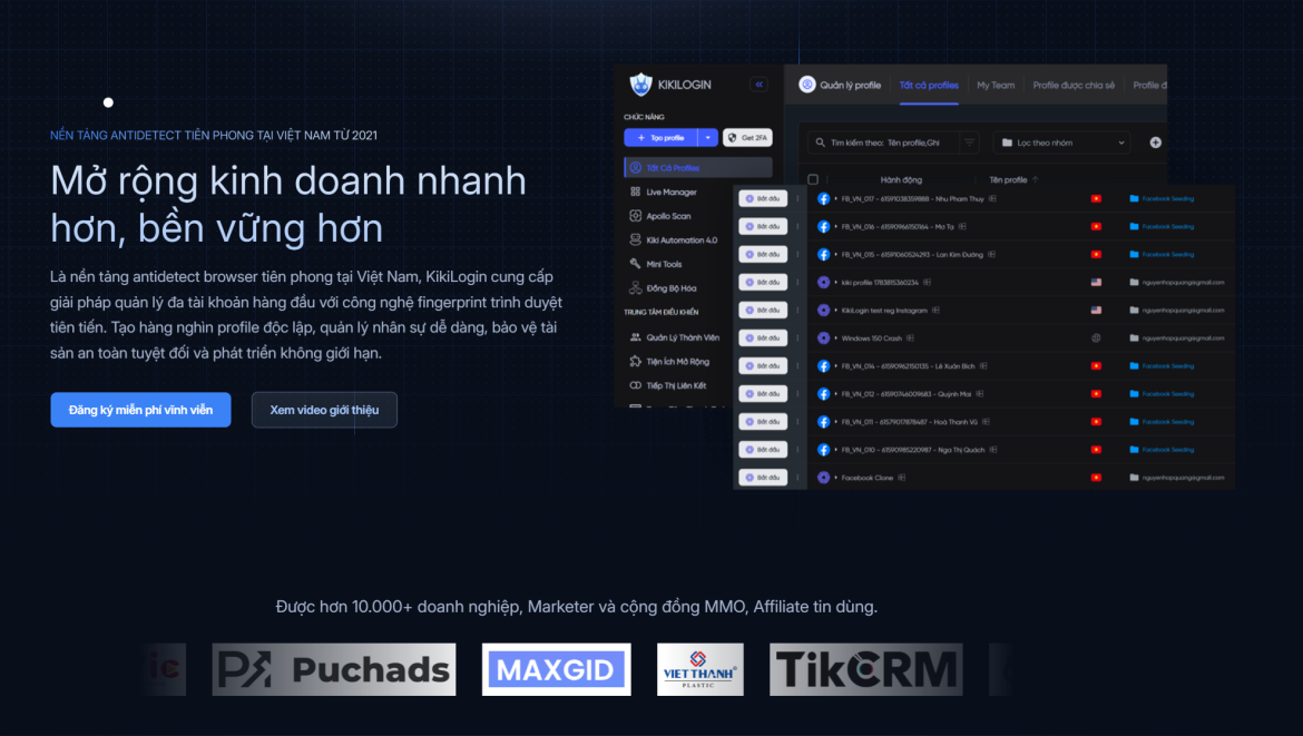 antidetect browser kikilogin